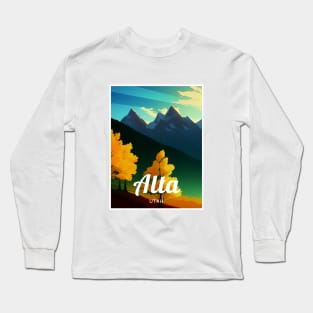 Alta Utah United States ski Long Sleeve T-Shirt